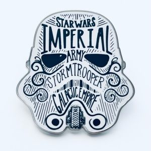 Star Wars Imperial Army Stormtrooper Helmet Disney Pin